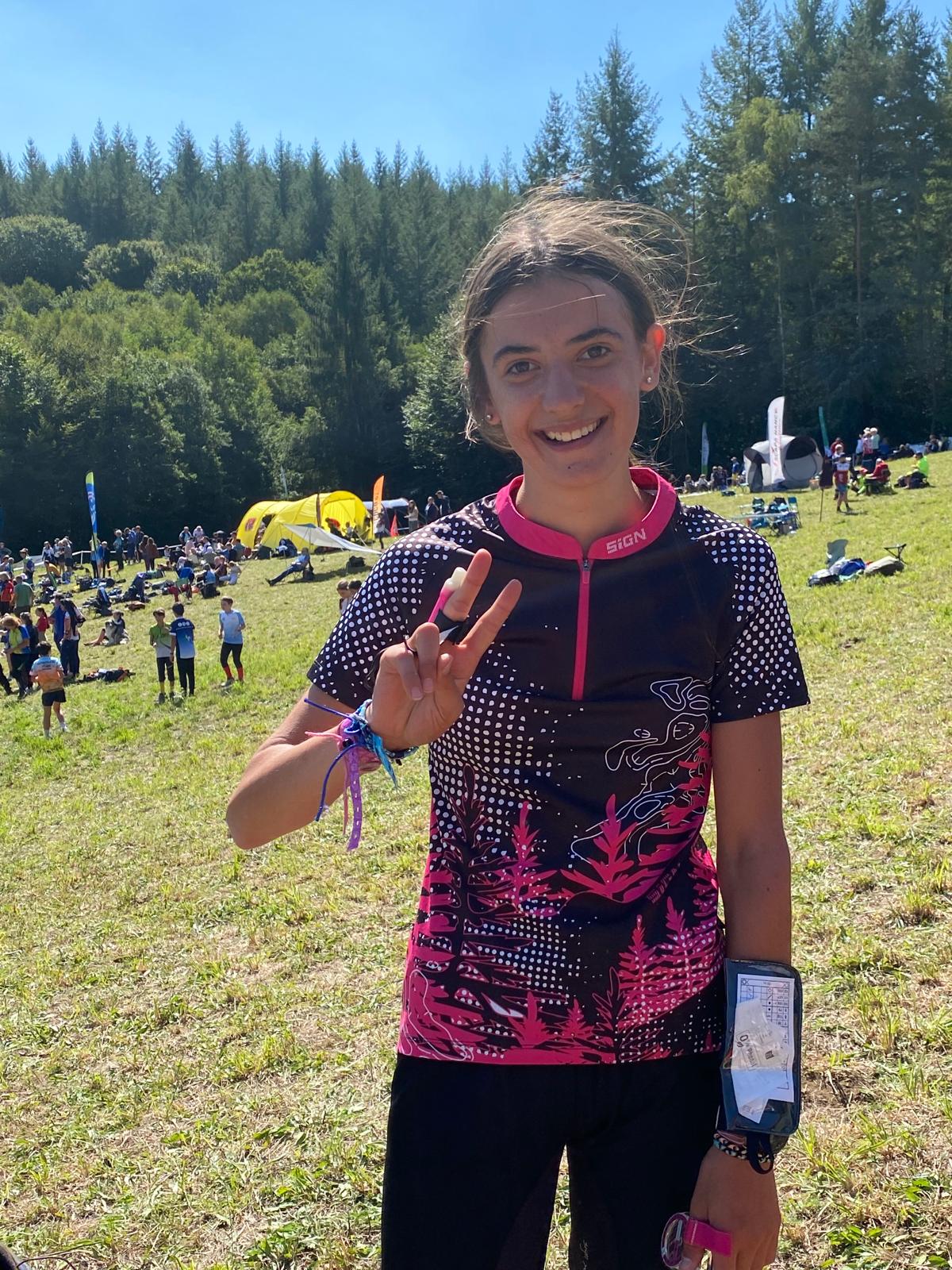 Noély CHAMPIONNE de FRANCE de la Longue Distance